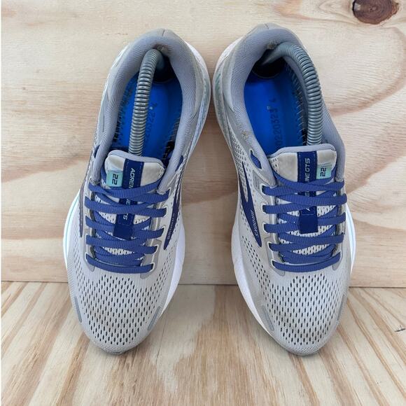 Brooks -Adrenaline GTS 22 -Running Shoes -Gray -Women's -7(D) Wide -1203531D045 - Picture 7 of 9